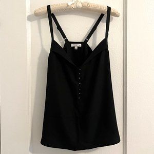 Equipment Femme Chandelle Camisole Top M Black Cami Tank